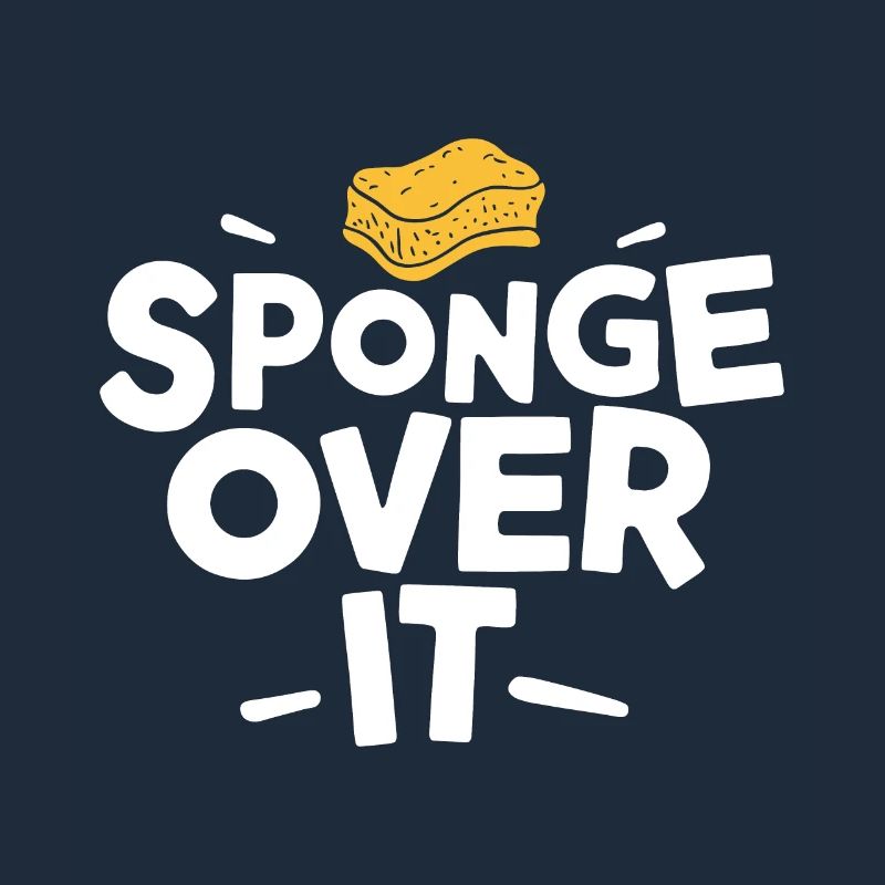 Sponge over it German Denglish Proverb