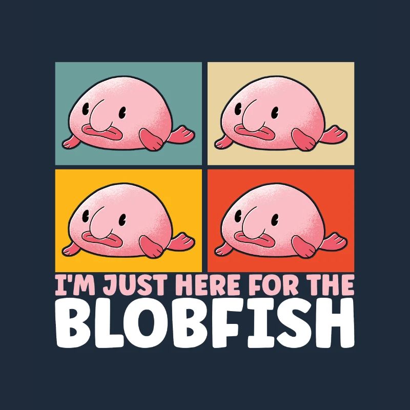 Cute Blob Fish Ugly Fish