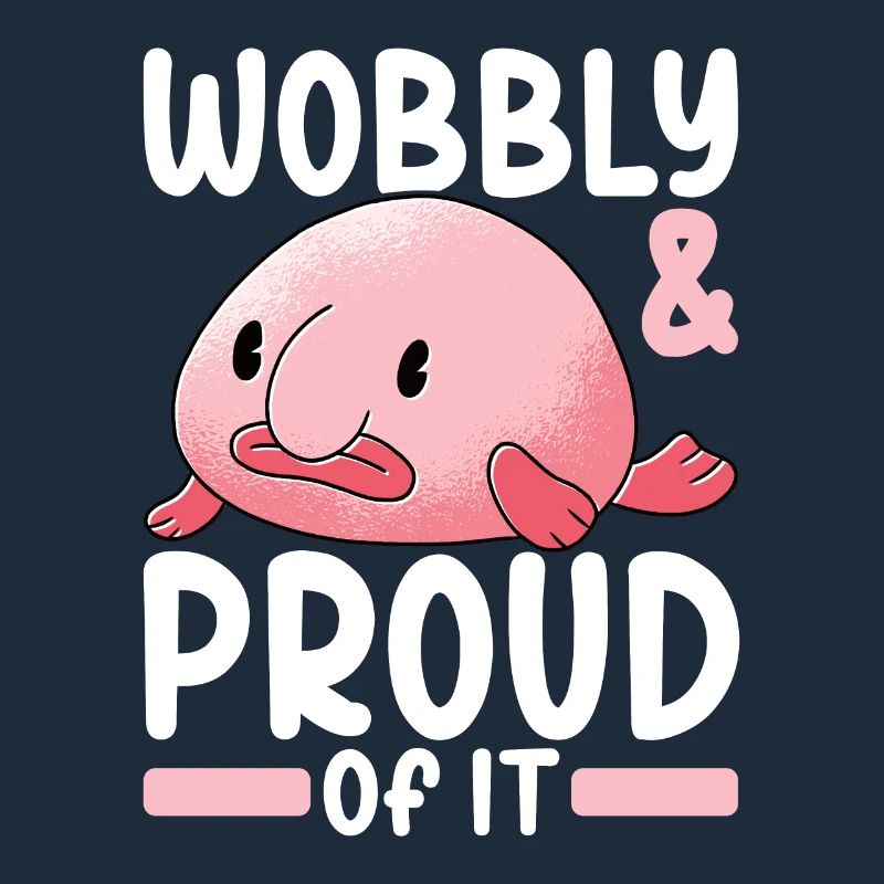 Cute Blob Fish Ugly Fish