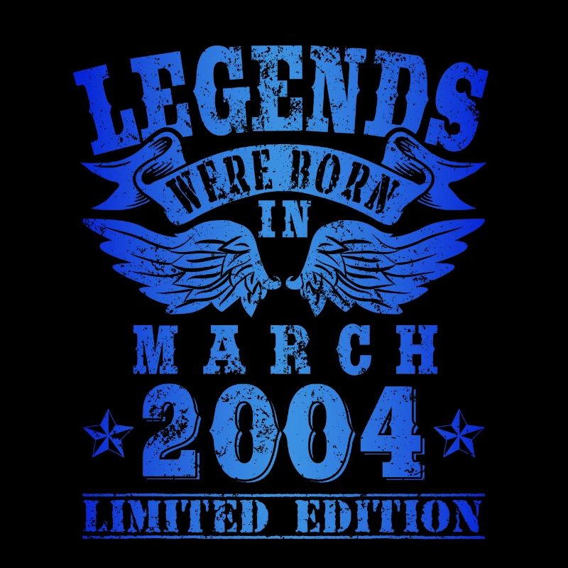 Legends est né en Mars 2004 Anniversaire