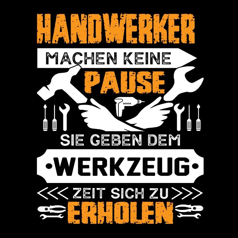 Handwerker Machen Keine Pause
