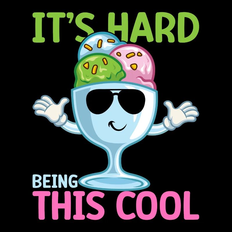 C’est difficile d’être ce glaçon glacé à la glace fraîche