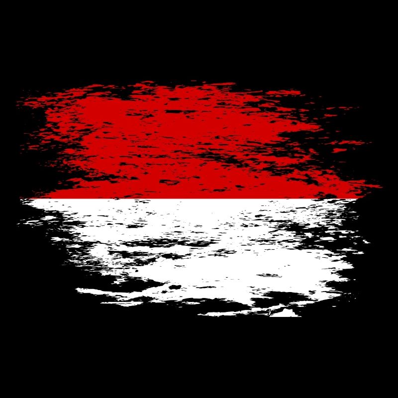 Indonesia flag used