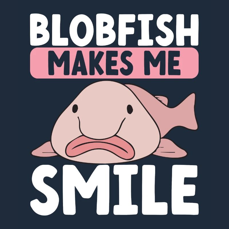 Cute Blob Fish Ugly Fish