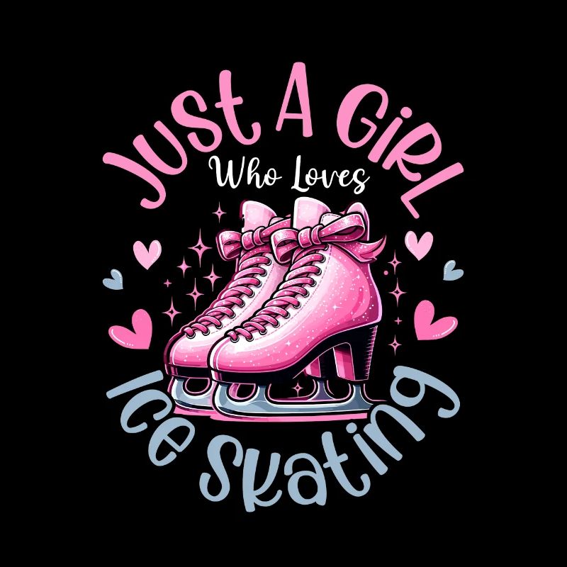 Figé dans le temps : une fille et ses patins