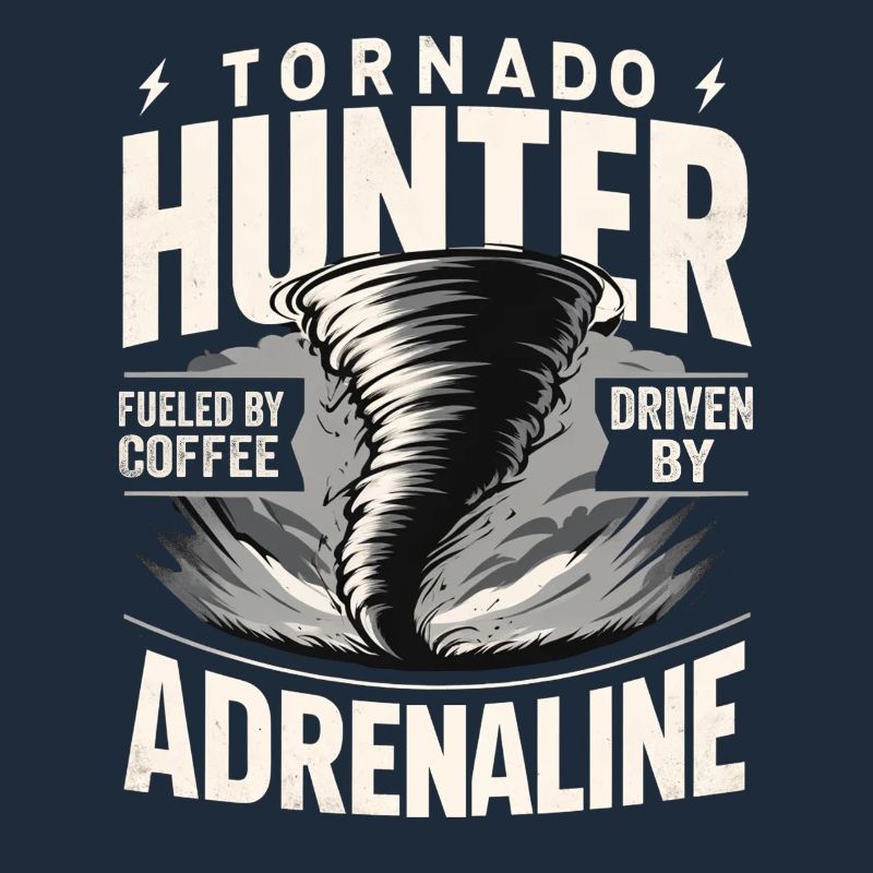 Hurricane Hunting Tornado Chasing Weatherman