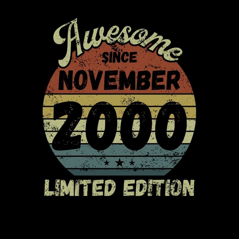 Awesome since November 2000 - Geburtstag