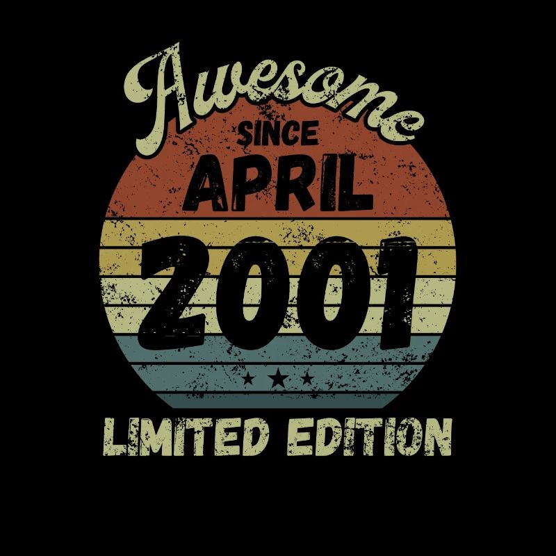 Awesome since April 2001 - Geburtstag