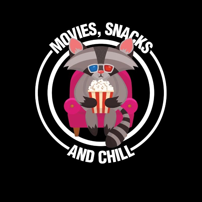 Waschbärfilme Snacks Und Chill Midnight Snacker