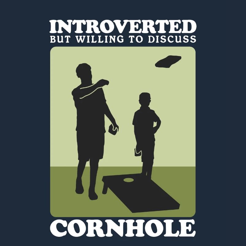 Cornhole Player Blind Hole Bean Bag Gift