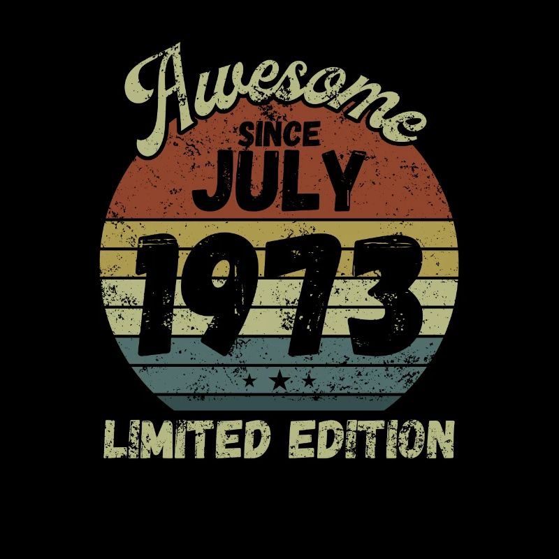 Awesome since July 1973 - Geburtstag