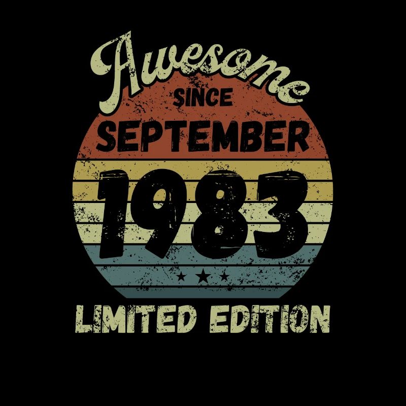 Awesome since September 1983 - Geburtstag