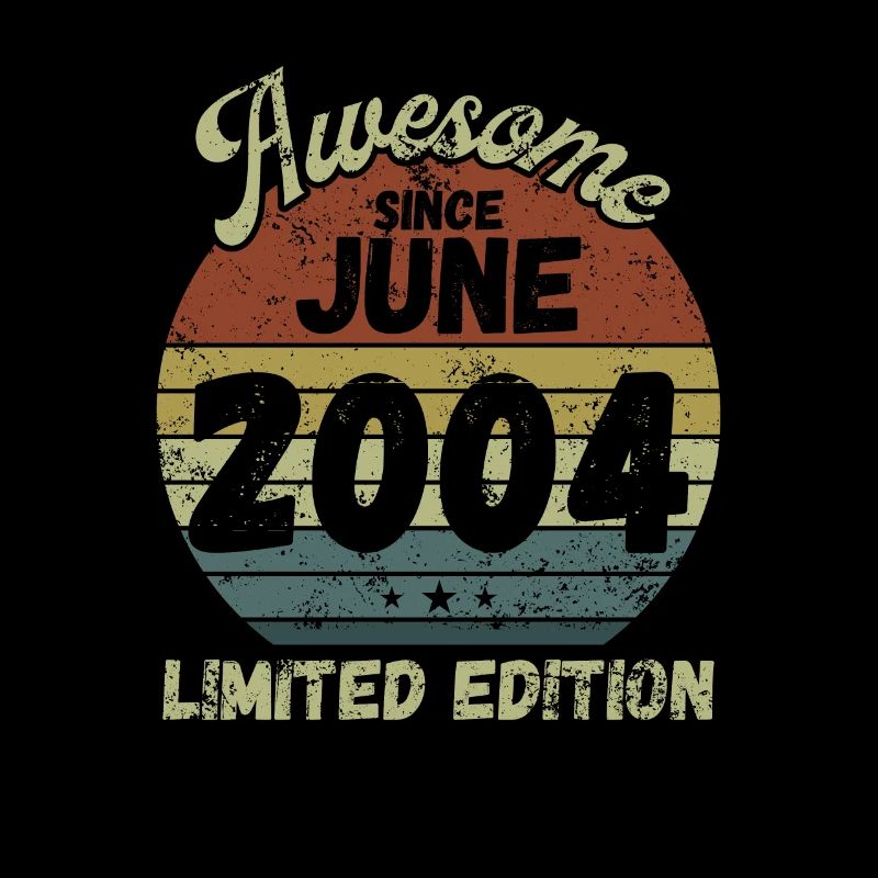 Awesome since June 2004 - Geburtstag