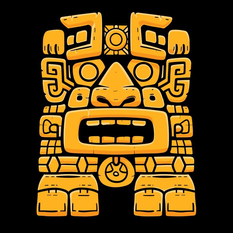 Mayan God Mayan Mythology Ancient God K'inich