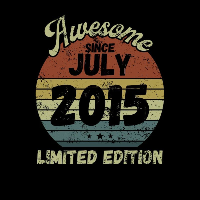 Awesome since July 2015 - Geburtstag