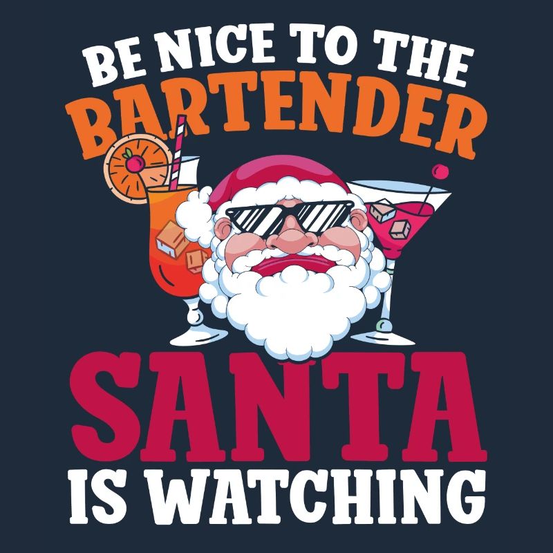 Bartender Mixologist Christmas Be