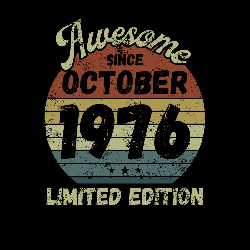 Awesome since October 1976 - Birthday