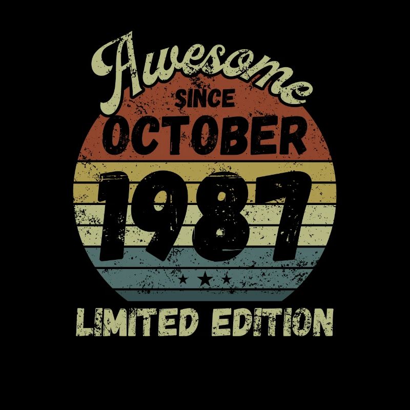 Awesome since October 1987 - Geburtstag