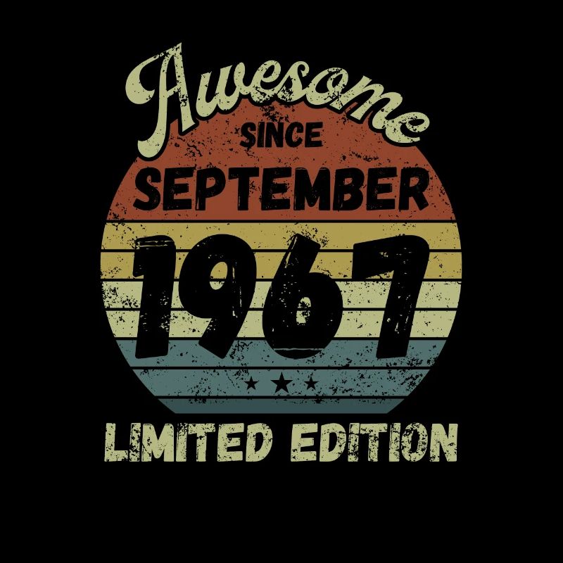 Awesome since September 1967 - Birthday