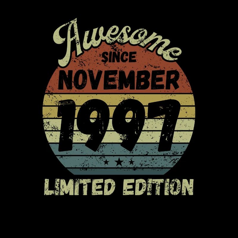 Awesome since November 1997 - Geburtstag
