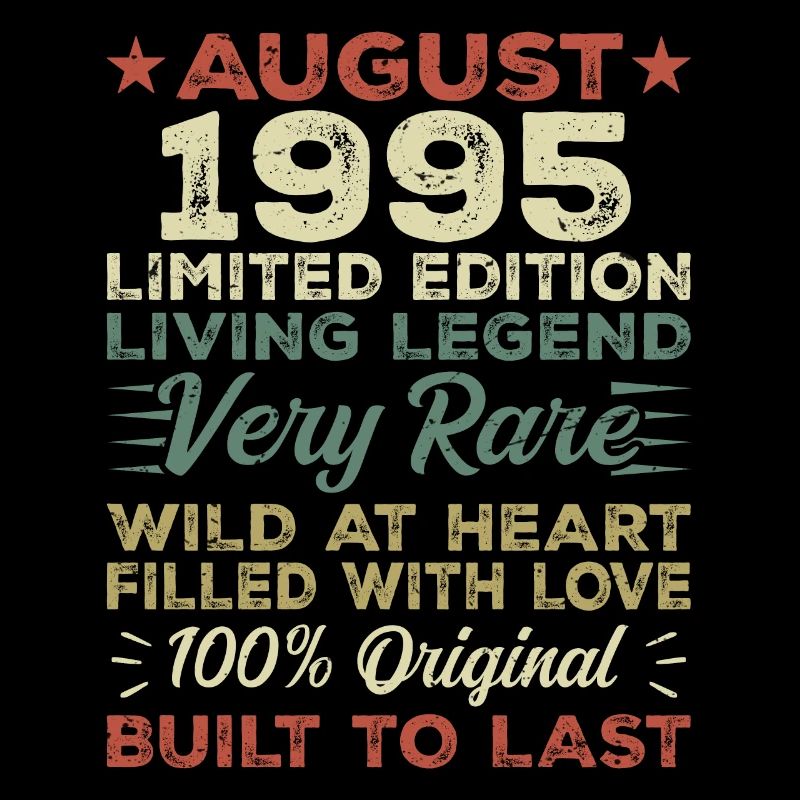 August 1995 - Geschenkidee Für August 1995 - 1995