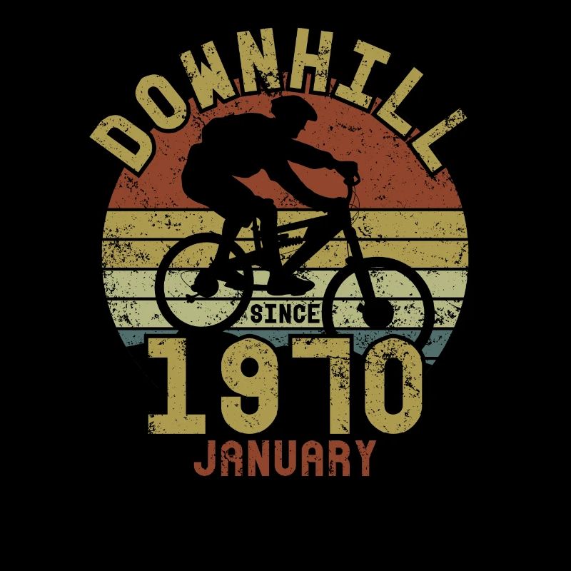 Anniversaire Vélo de descente Janvier 1970