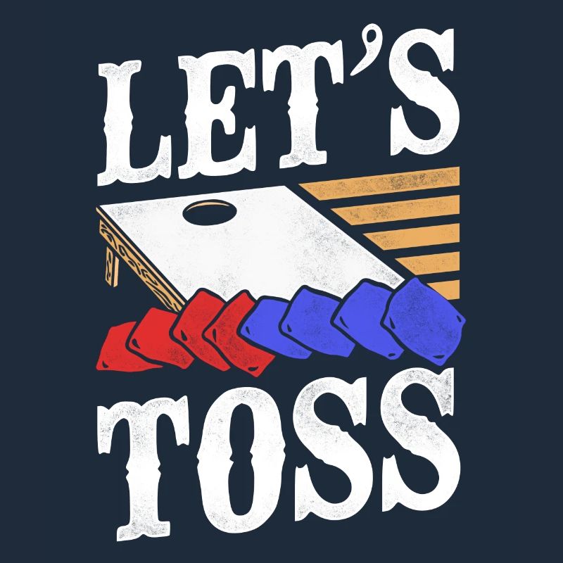Joueur de sac de haricots de l’équipe Cornhole