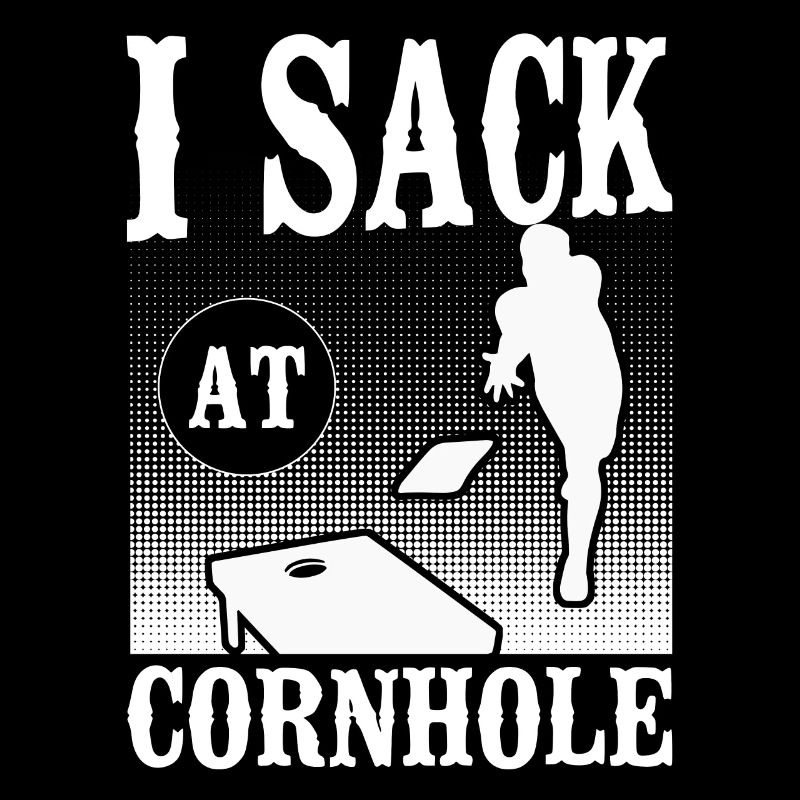 Joueur de sac de haricots de l’équipe Cornhole