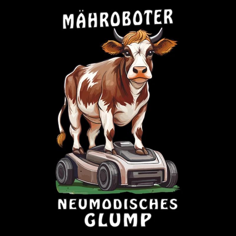 KUH MÄHROBOTER NEUMODISCHES GLUMP