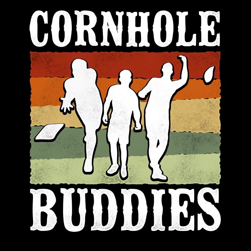 Joueur de sac de haricots de l’équipe Cornhole