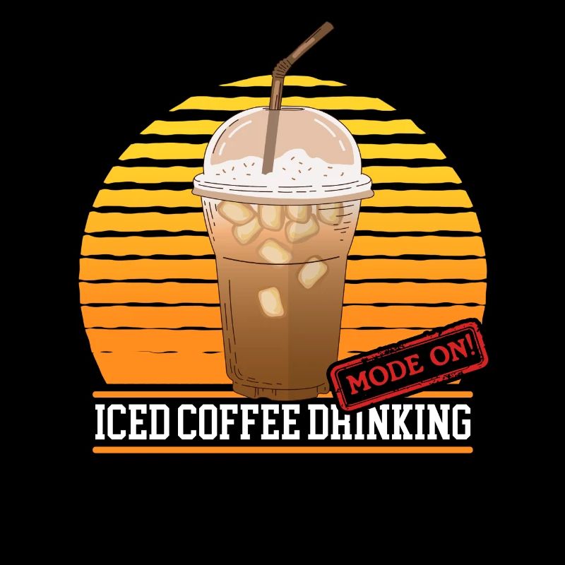 Eiskaffee Iced Coffee Kaffeeliebhaber Geschenk