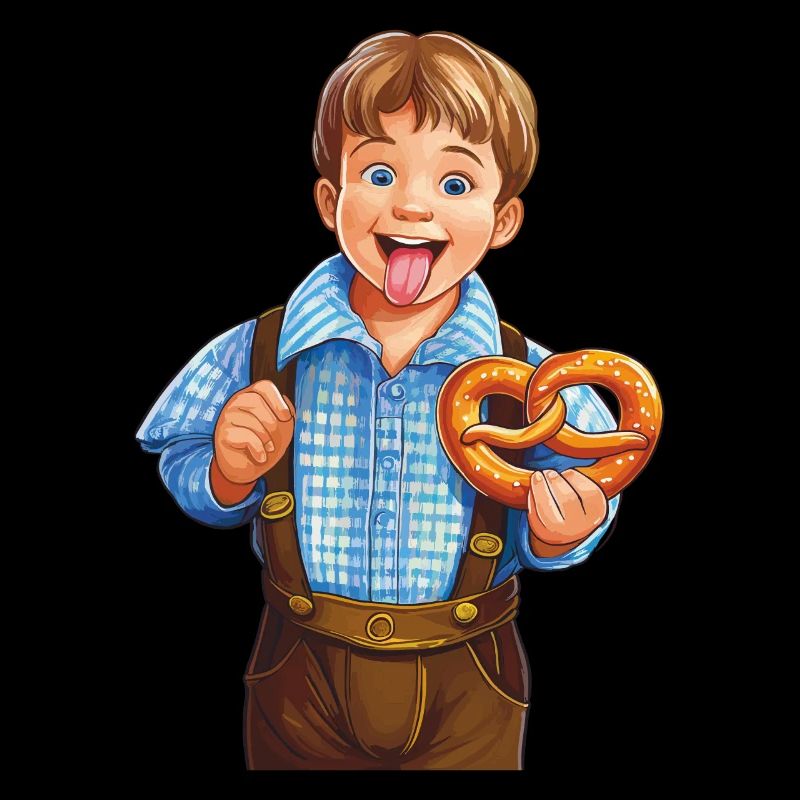 KIND JUNGE BRETZEL