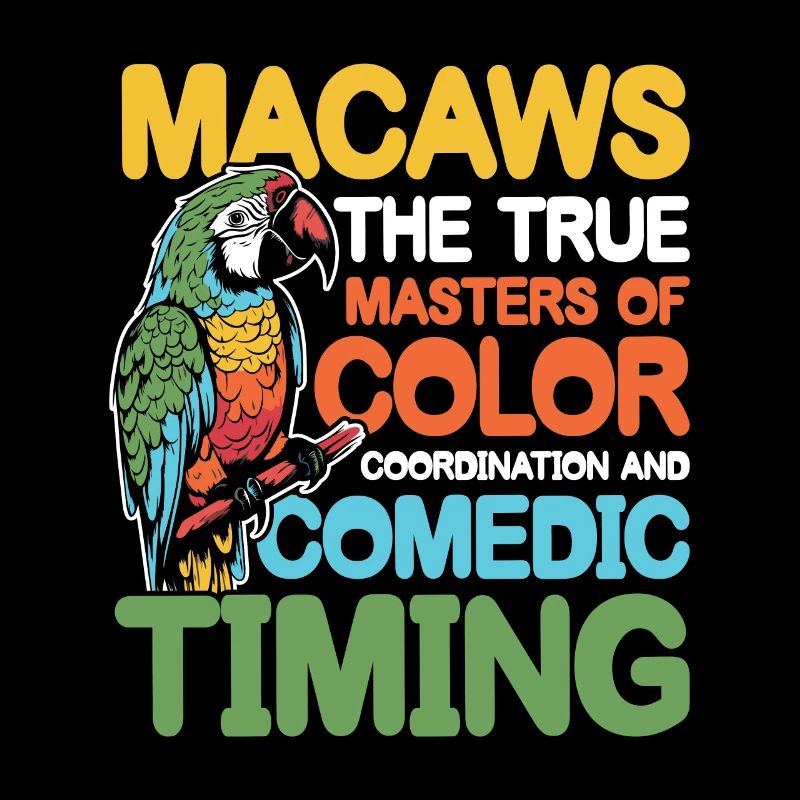 Macaws The True Masters of Comedic Timing