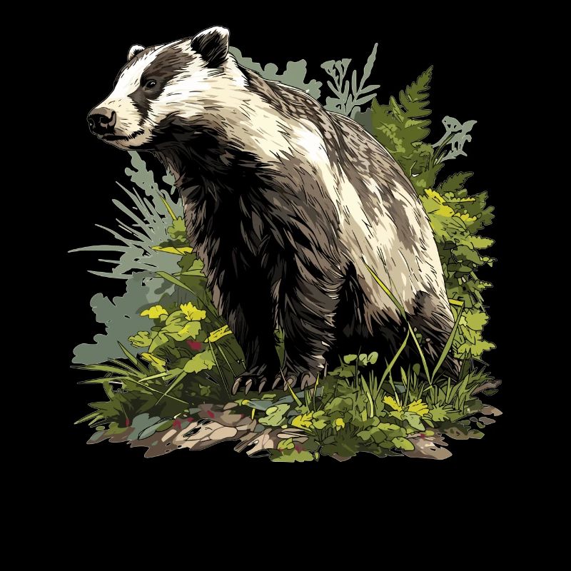 Grævling Grav Graver