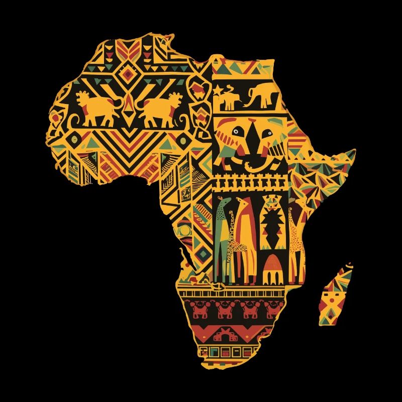 Couleur vive Africaine