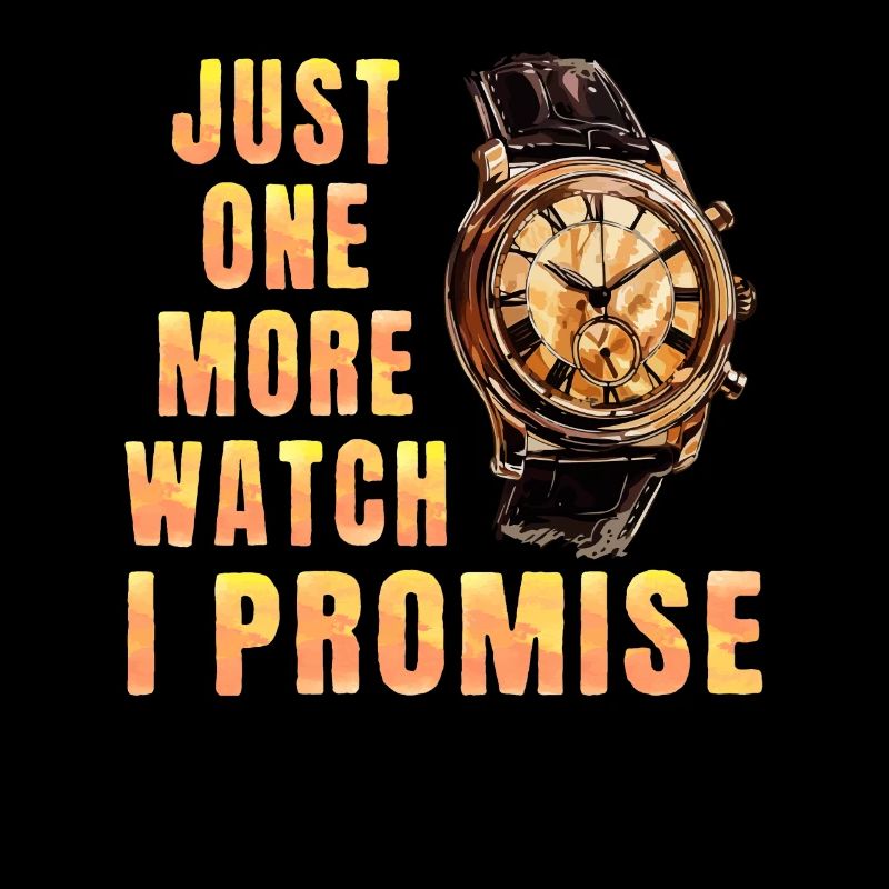 Juste une montre de plus, je vous le promets – pour
