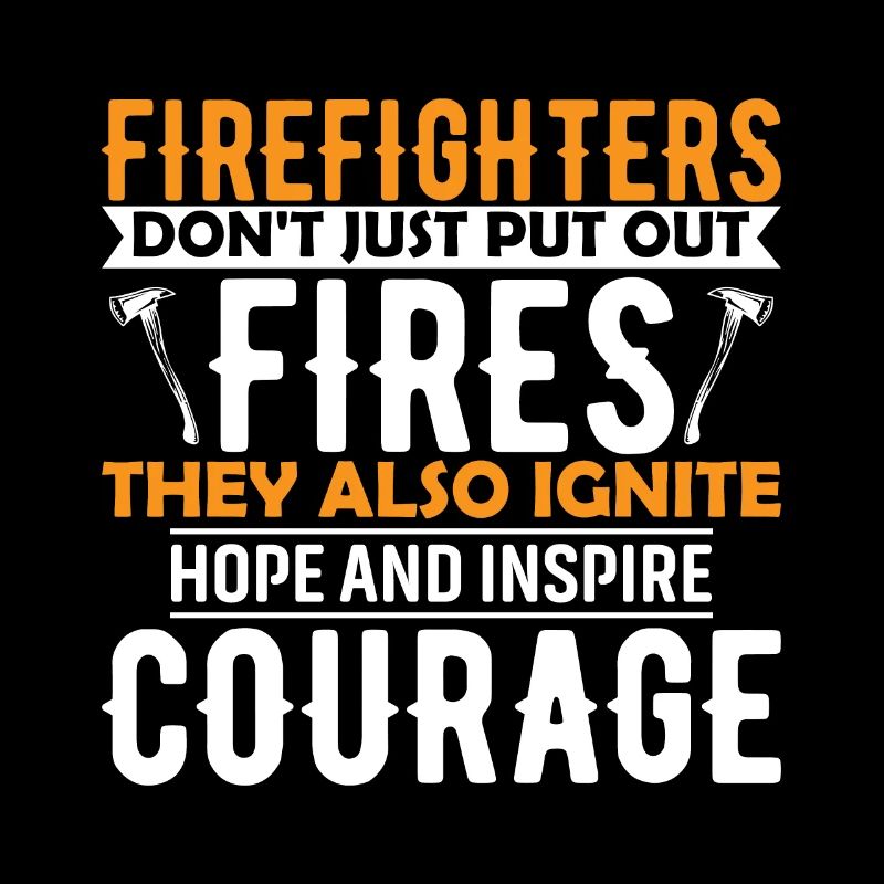 Firefighters don't just put out fires, they also i