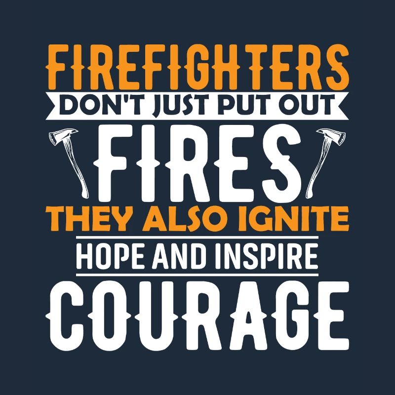 Firefighters don't just put out fires, they also i
