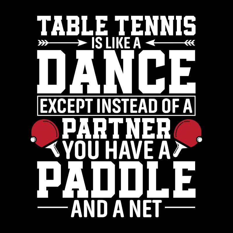 Le tennis de table est comme une danse, sauf qu’au lieu d’une