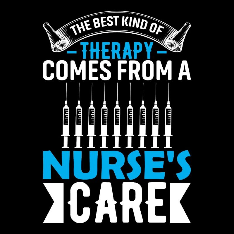 Die beste Art der Therapie kommt von der Pflege einer Krankenschwester