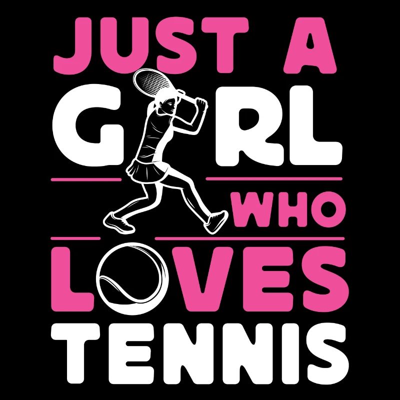 Funny Tennis Player Racket It's