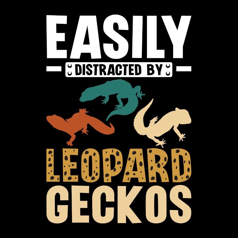 Easily distacted by leopard geckos
