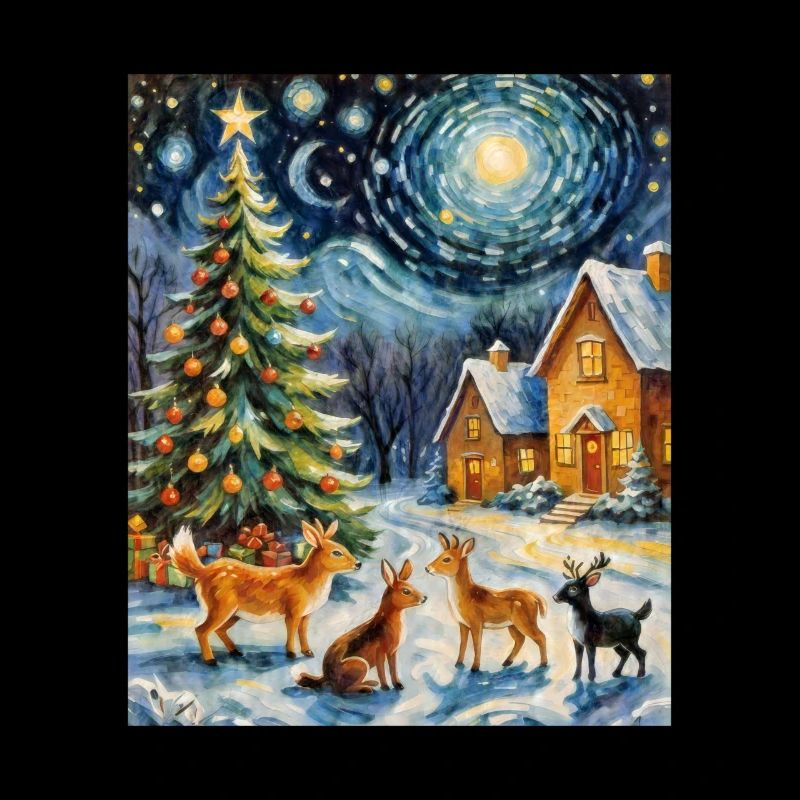 Verzauberte Winternacht Enchanted Winter Night