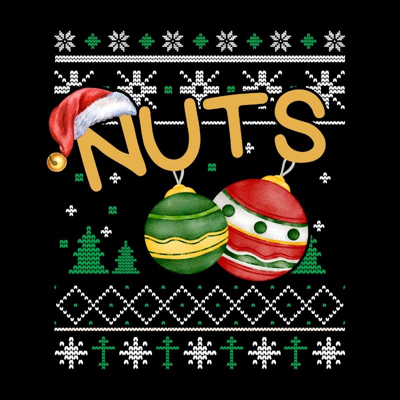 Chestnuts Drôle Noël Couples Tenue