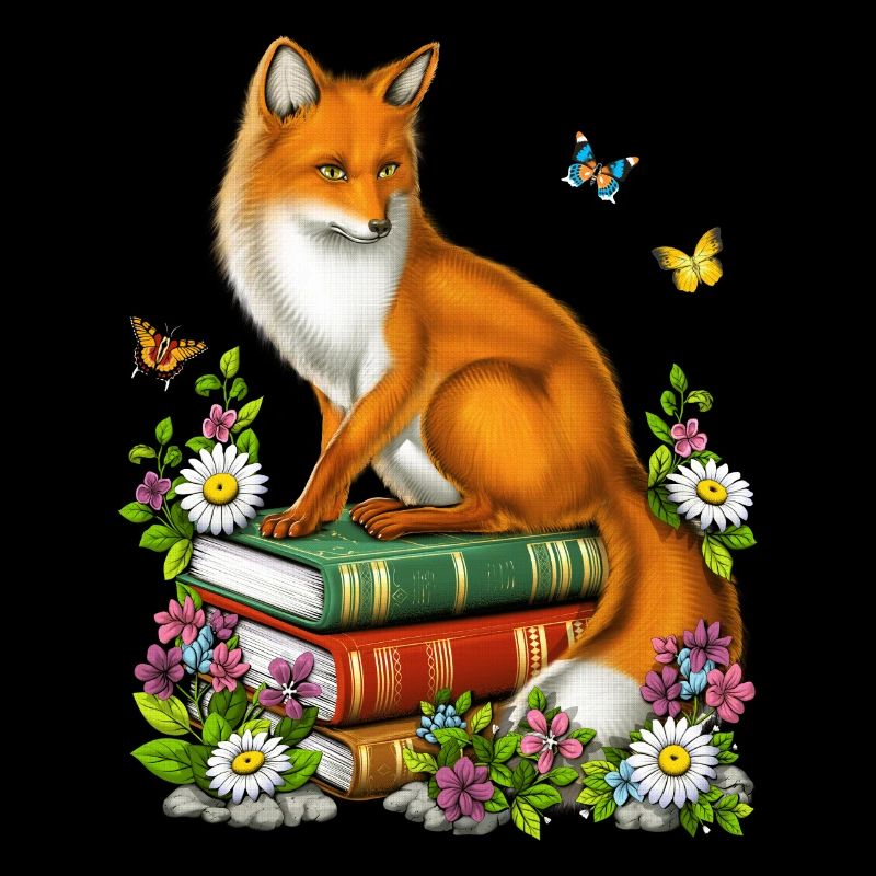 Cottagecore Fox Bücher