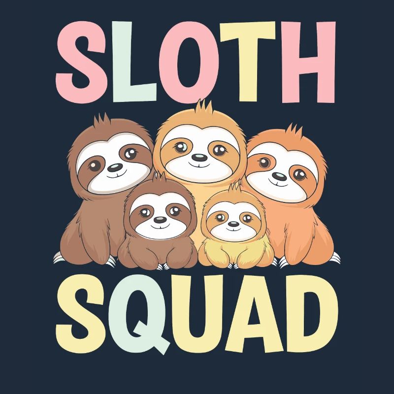 Sloth Groups Design Sloth Squad