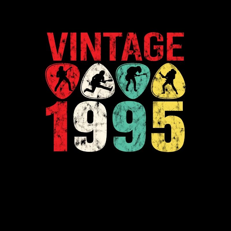 1995 Birthday Rock n Roll Vintage