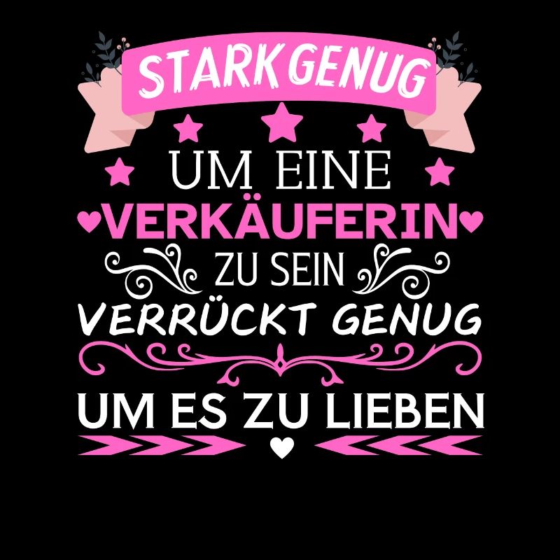 Eine Verkäuferin zu sein Verkäuferin Beruf