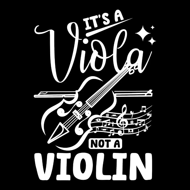 C’est un alto, pas un violon
