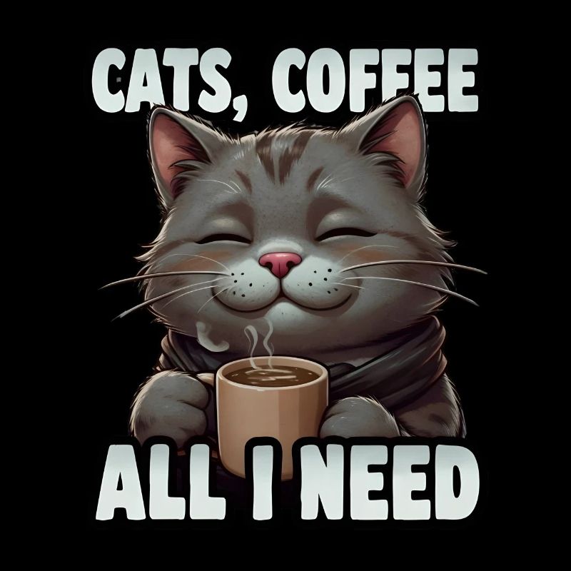 Drôle Chat Art Chat Propriétaire Chats Café